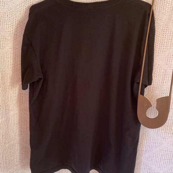 Anvil "Maui" Cotton T-Shirt Black XL - Picture 6 of 10